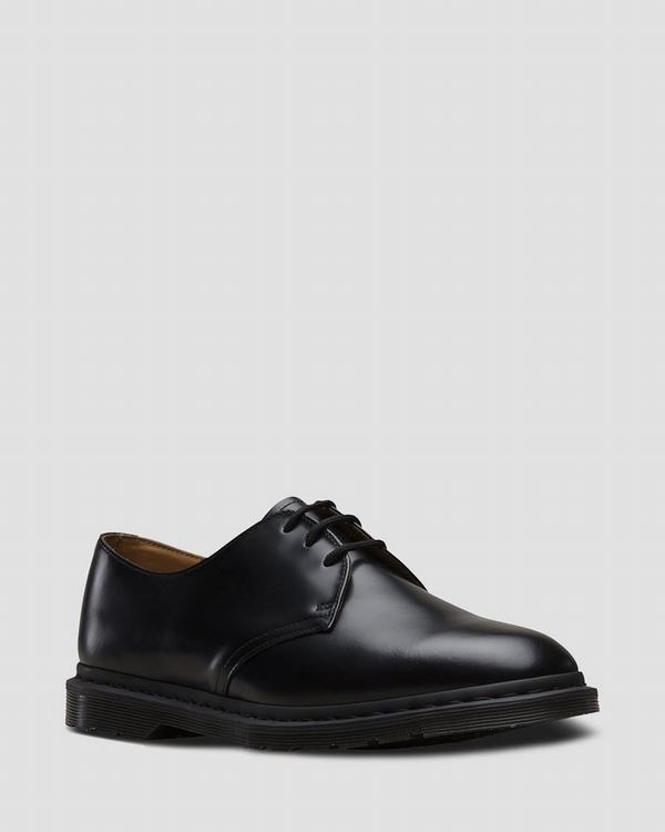 Dr Martens Dámské Polobotky Archie Ii Smooth Černé, CZ-620749